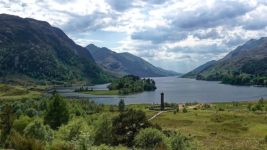Road to the Isles - Glenfinnan und Loch Shiel 1 Glen Shiel und Glenfinnan Monument