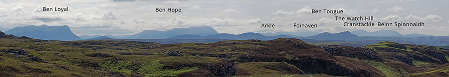 NC500 - Panorama am Bettyhill Viewpoint