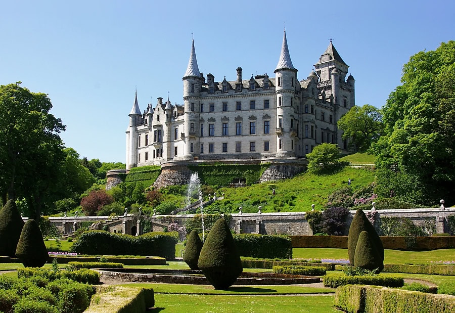 Die Highland Clearances 3 Dunrobbin Castle und Gärten