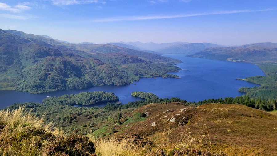 Die Top 20 Sehenswürdigkeiten in Schottland - Ausbllck von Ben A'an
