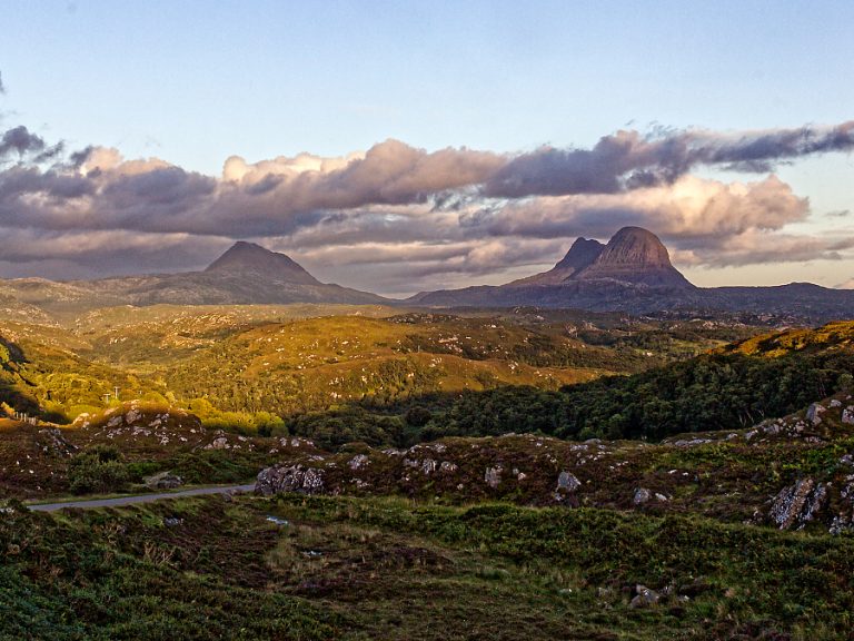 Blick vom Strone Viewpoint