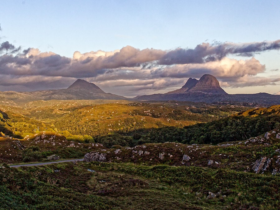 Blick vom Strone Viewpoint