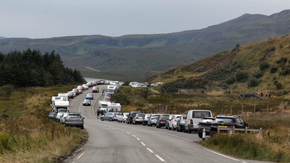 Isle of Skye Old Man of Storr Parksituation 2018