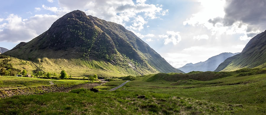 Glen Etive 1 Eingang zum Glen Etive