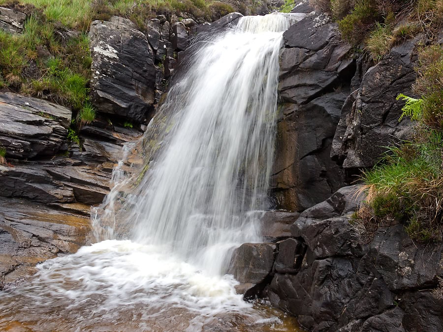 Wasserfälle am Ben Hope