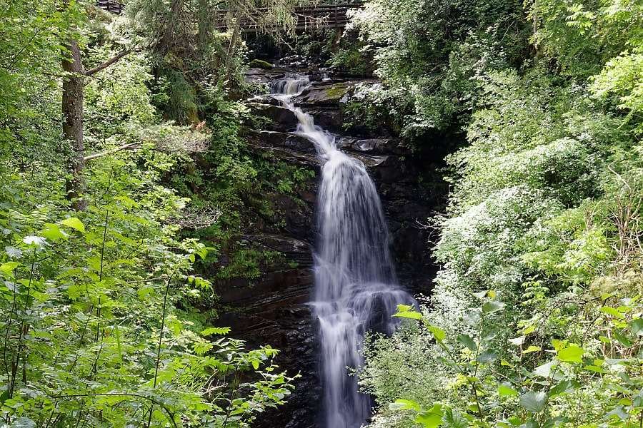 Die 10 schönsten Wasserfälle in den Highlands 1 Wasserfall Birks of Aberfeldy