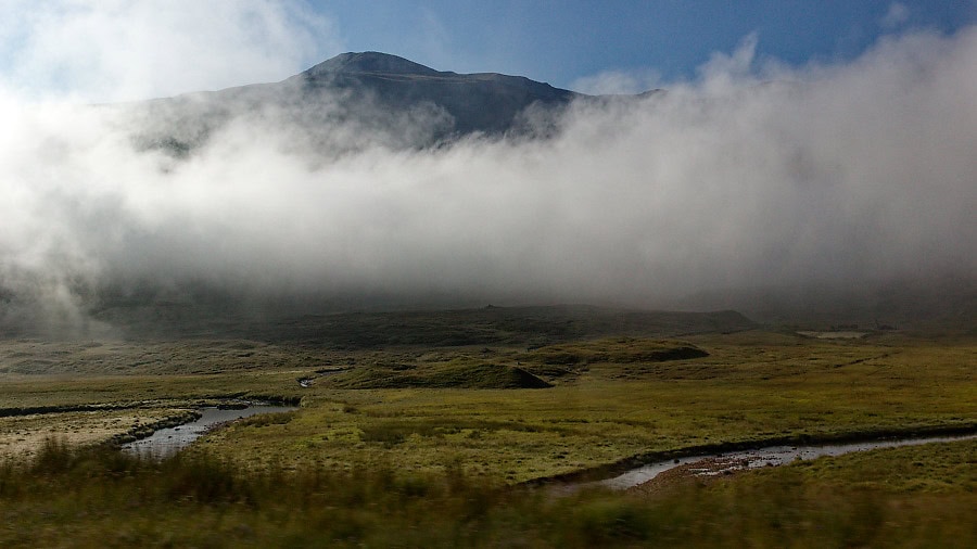 Kintail und Loch Alsh 1 Morgenstimmung im Glen Shiel