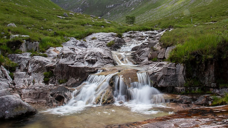 Glen Etive 3 The Robber's Waterfall Glen Etive