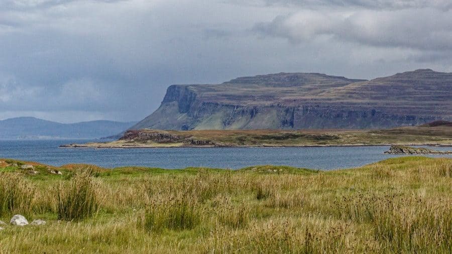 Ross of Mull, Blick auf Ardmeanach, Isle of Mull, Schottland