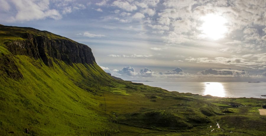 Die Klippen von Gribun, Isle of Mull, Schottland