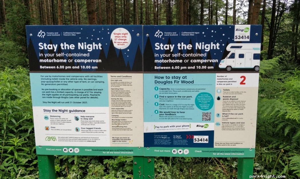 Schilder von Stay the Night