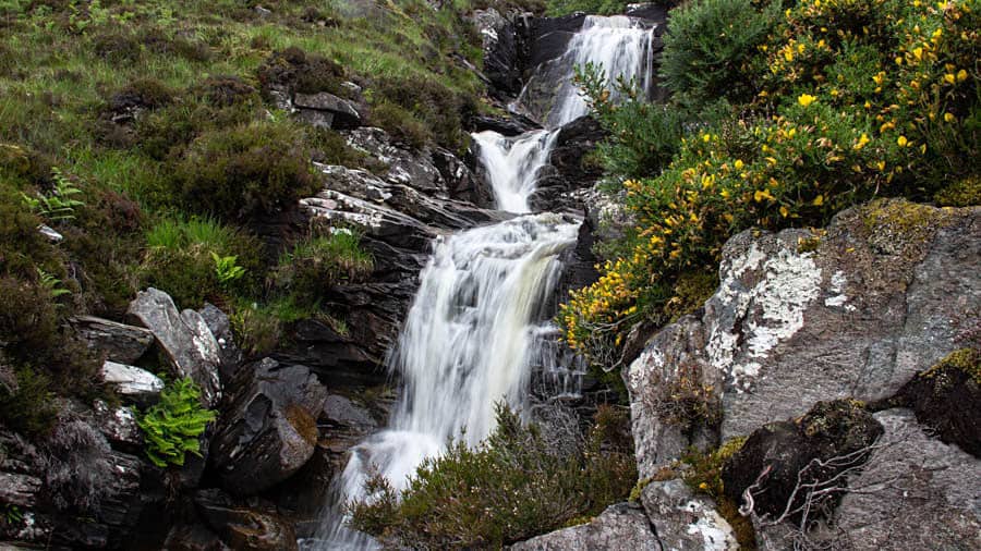 Wasserfall am Ben Hope