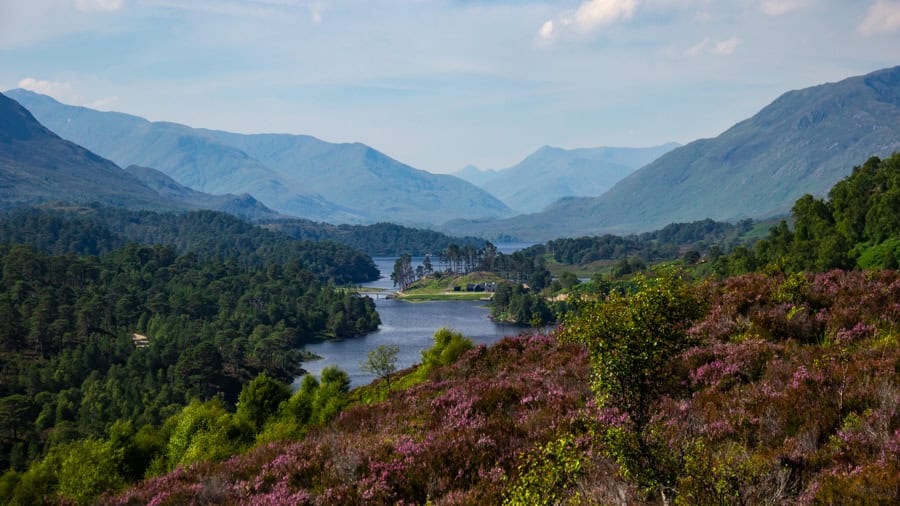 Die Top 20 Sehenswürdigkeiten in Schottland 13 Top 20 Sehenswürdigkeiten - Glen Affric, Affric Lodge