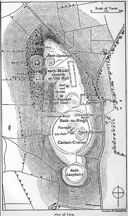 Der heilige Hügel von Tara 3 tara karte
